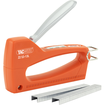 TACWISE Handtacker Z2 53-13L, Kunststoff, orange/silber