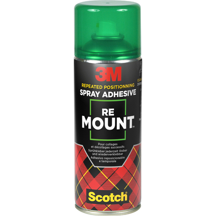 3M Scotch Sprhkleber "RE MOUNT", ablsbar, 400 ml