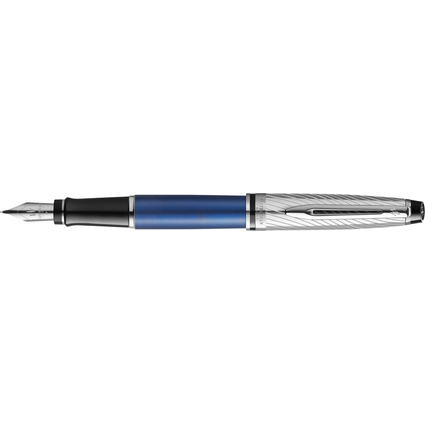 WATERMAN Fllhalter Expert Deluxe, metall - blau C.C.