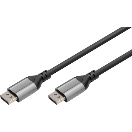 DIGITUS 8K 1.4 DisplayPort Anschlusskabel, 2,0 m, schwarz