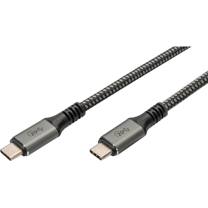 DIGITUS USB 4.0 Anschlusskabel, USB-C - USB-C, 3,0 m