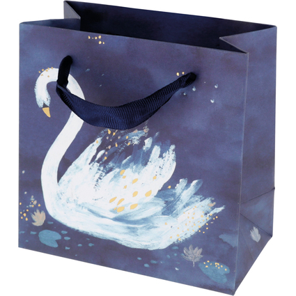 SUSY CARD Geschenktte "Swan lake dark blue"