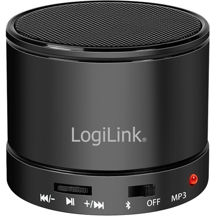 LogiLink Bluetooth Lautsprecher mit MP3-Player & FM Radio