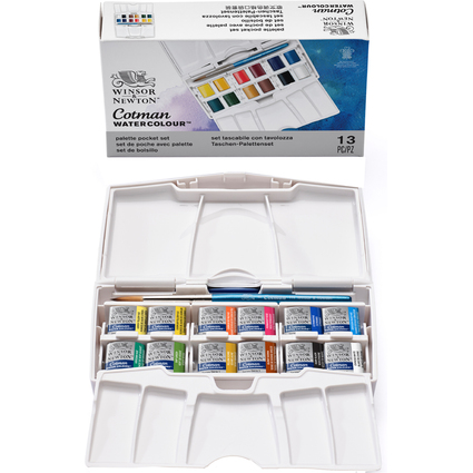 LEFRANC BOURGEOIS WINSOR & NEWTON Cotman Pocket Plus Set