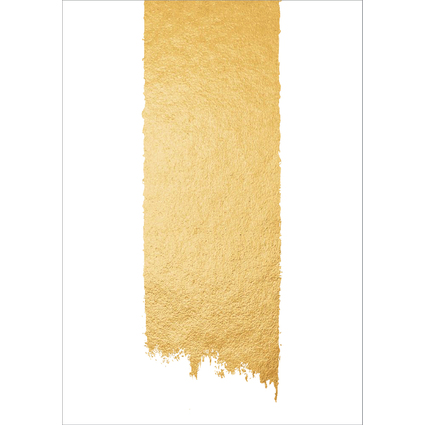 sigel Design-Papier "Golden brush stroke", DIN A4, 200 g/qm