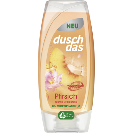 duschdas Duschgel Pfirsich, 225 ml Flasche