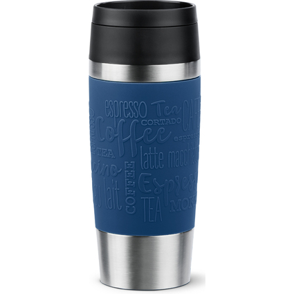 emsa Isolierbecher TRAVEL MUG Classic, 0,36 L., dunkelblau