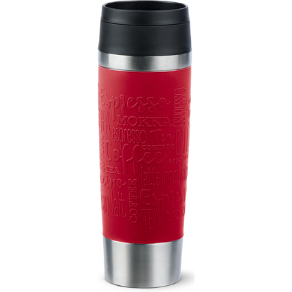 emsa Isolierbecher TRAVEL MUG Classic, 0,5 L., dunkelrot