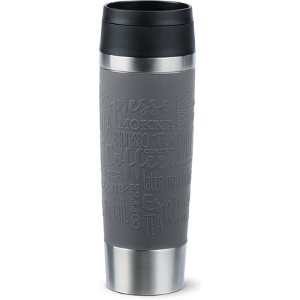 emsa Isolierbecher TRAVEL MUG Classic, 0,5 L., pfeffergrau