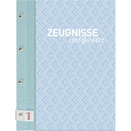 ROTH Zeugnismappe Pattern mit Buchschrauben "Swimming Pool"