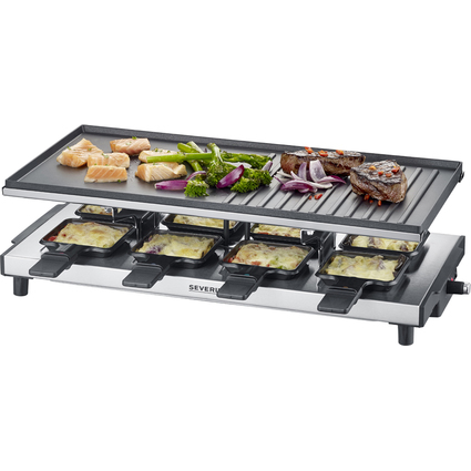 SEVERIN Raclette-Grill RG 2375, mit Grillplatte