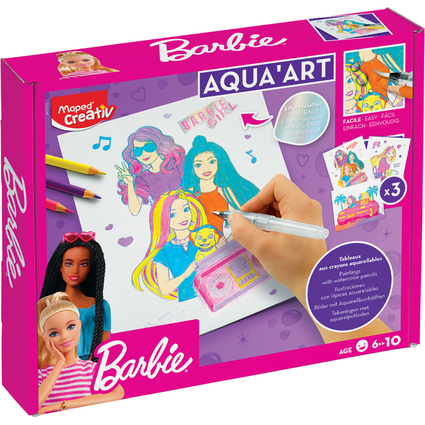 Maped Creativ Aquarell-Set AQUA ART Barbie