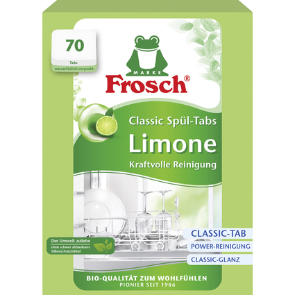 Frosch Splmaschinentabs Classic Limone, 70 Stck