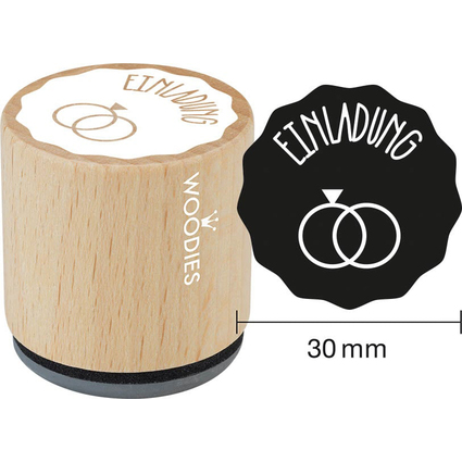 COLOP Motiv-Stempel Woodies "Einladung"