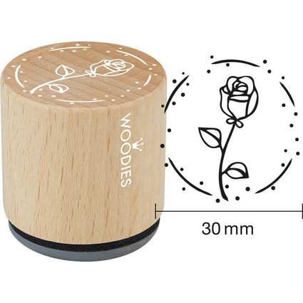 COLOP Motiv-Stempel Woodies "Rose"