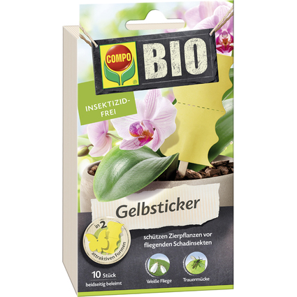 COMPO BIO Gelbsticker, Leimfalle, insektizidfrei