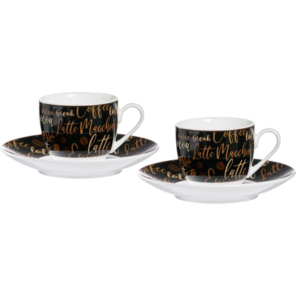 Ritzenhoff & Breker Espresso-Set AROMATICO, 4-teilig