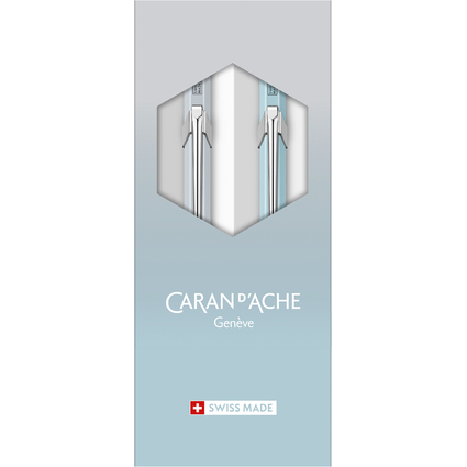 CARAN D'ACHE Schreibgerte-Set Blue Lagoon, grau / blau