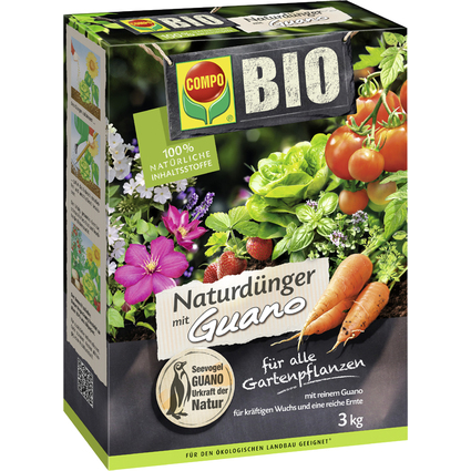 COMPO BIO NaturDnger Guano, 3 kg