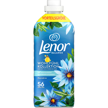 Lenor Weichspler Meeresbrise, 1,4 Liter - 56 WL