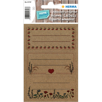 HERMA Haushalts-Etiketten HOME Silphie, 76 x 35 mm