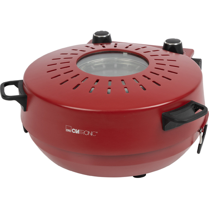 CLATRONIC Pizzamaker PM3787, 1.200 Watt, rot