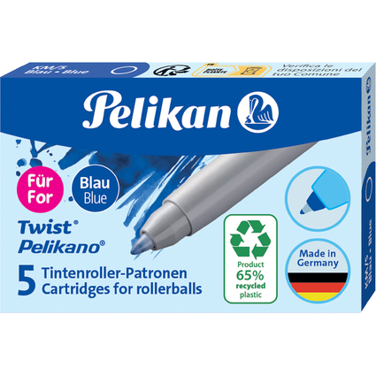 Pelikan Tintenroller-Patronen eco fr Pelikano/Twist