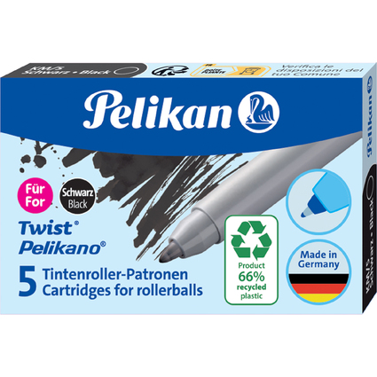 Pelikan Tintenroller-Patronen eco fr Pelikano/Twist