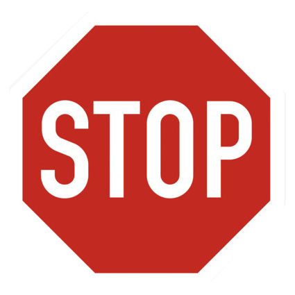 EXACOMPTA Hinweisschild "STOP"