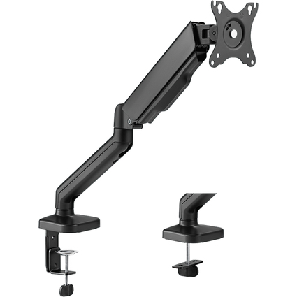 LogiLink Monitorarm, Aluminium, Armlnge: 450 mm, schwarz