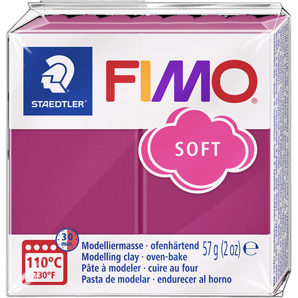 FIMO SOFT Modelliermasse, ofenhrtend, frozen berry, 57 g