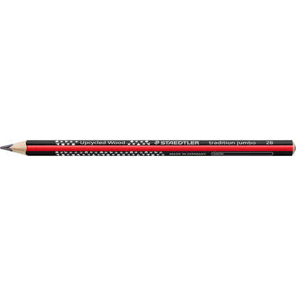 STAEDTLER Schreiblern-Bleistift tradition jumbo, 2B