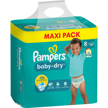 Pampers Windel Baby Dry Gre 8 Extra Large, Maxi Pack