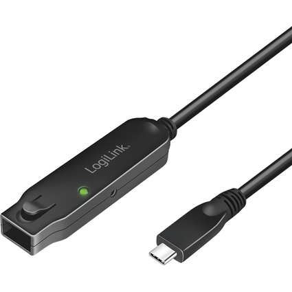 LogiLink USB 3.2 Gen2 Aktives Verlngerungskabel, 5,0 m