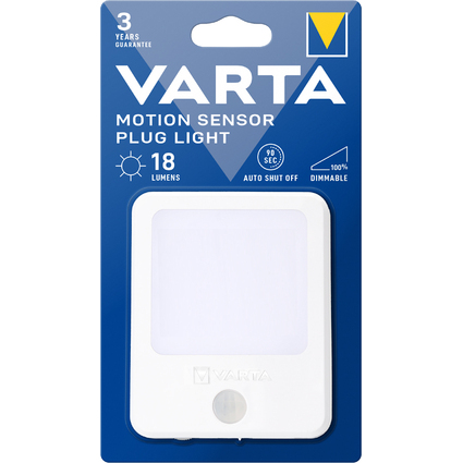 VARTA Orientierungslicht "Motion Sensor Plug Light", wei