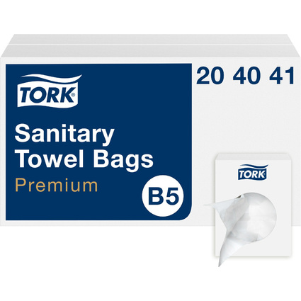 TORK HDPE-Hygienebeutel Premium, System ID B5, wei