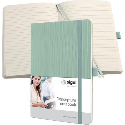 sigel Notizbuch Conceptum, DIN A5, liniert, mint