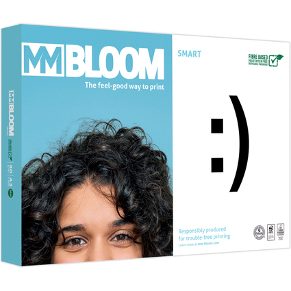 BLOOM Multifunktionspapier SMART, A3, 80 g/qm, wei