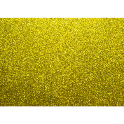 kangaro Glitterkarton, 500x700 mm, 300 g/qm, arabisches gold