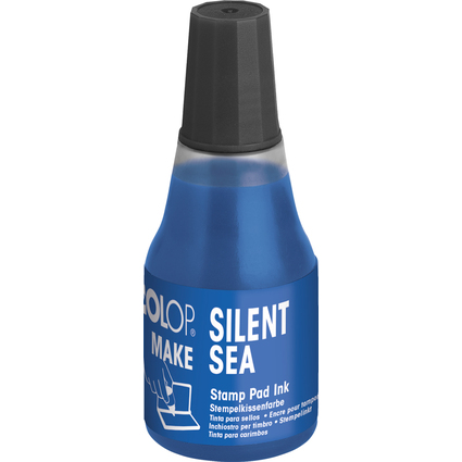 COLOP Stempelfarbe MAKE, 25 ml, silent sea