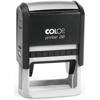 COLOP Textstempel Printer 38, 7-zeilig, schwarz