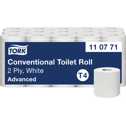 TORK Toilettenpapier, 2-lagig, wei, Gropackung