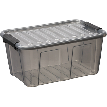 plast team Aufbewahrungsbox HOME BOX, 8,0 Liter, transparent