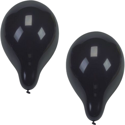 PAPSTAR Luftballons, Durchmesser: 250 mm, schwarz