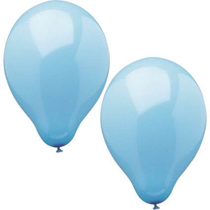 PAPSTAR Luftballons, Durchmesser: 250 mm, hellblau