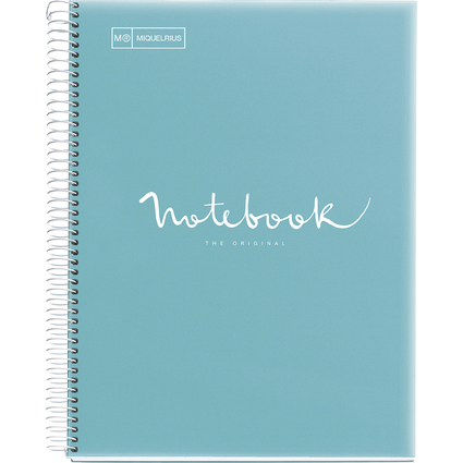 MIQUELRIUS Collegeblock "Notebook EMOTIONS", DIN A4,hellblau