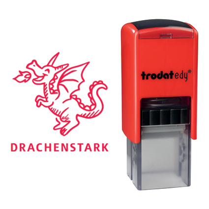 trodat Motivationsstempel Edy "Drache", rot