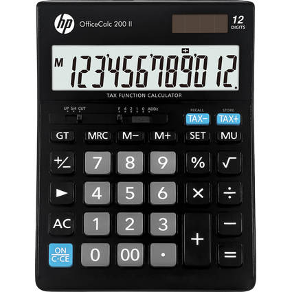 hp Tischrechner "OfficeCalc 200 II", Farbe: schwarz