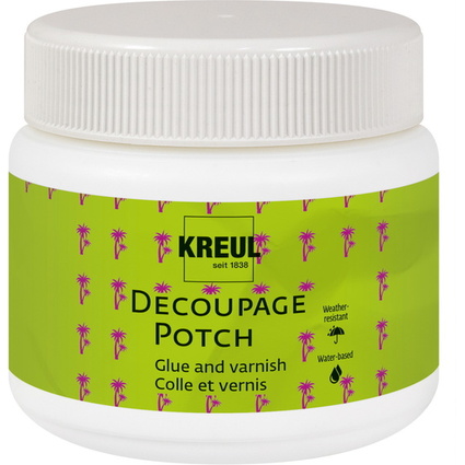 KREUL Kleber & Lack DECOUPAGE POTCH, 150 ml