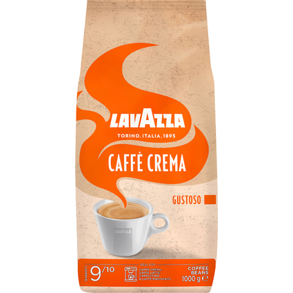 LAVAZZA Kaffee "CREMA GUSTOSO", ganze Bohne, 1 kg